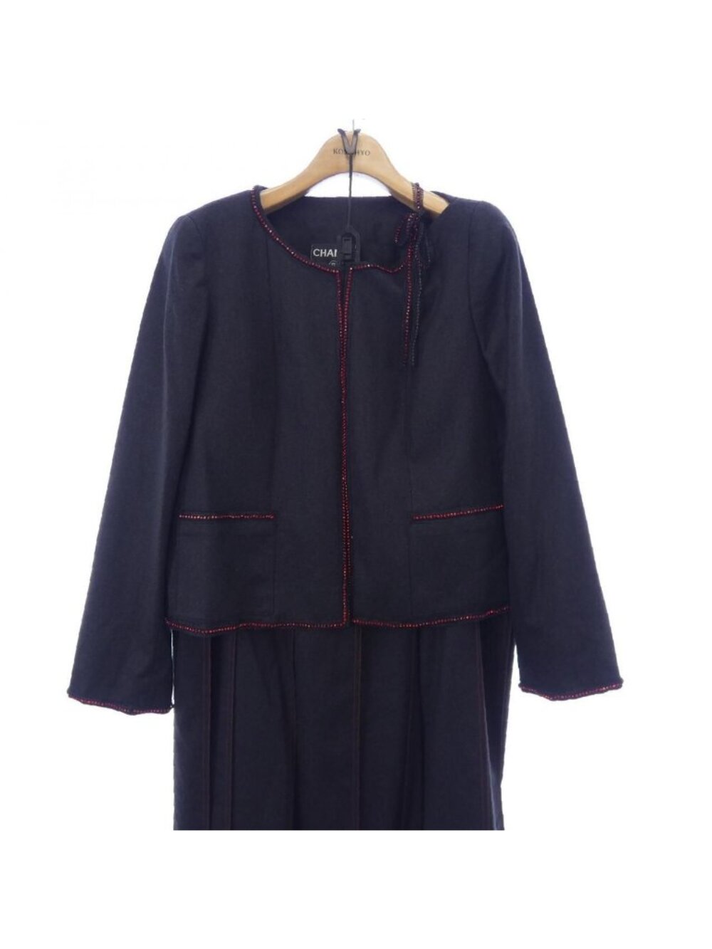 Chanel Vintage Suit Black